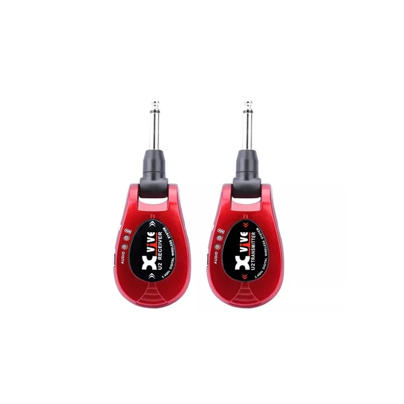 Xvive U2 Guitar Sistema Wireless Digitale Rosso