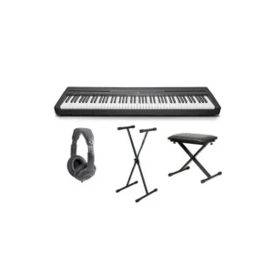 Yamaha P45 pianoforte digitale con supporto panchina cuffia