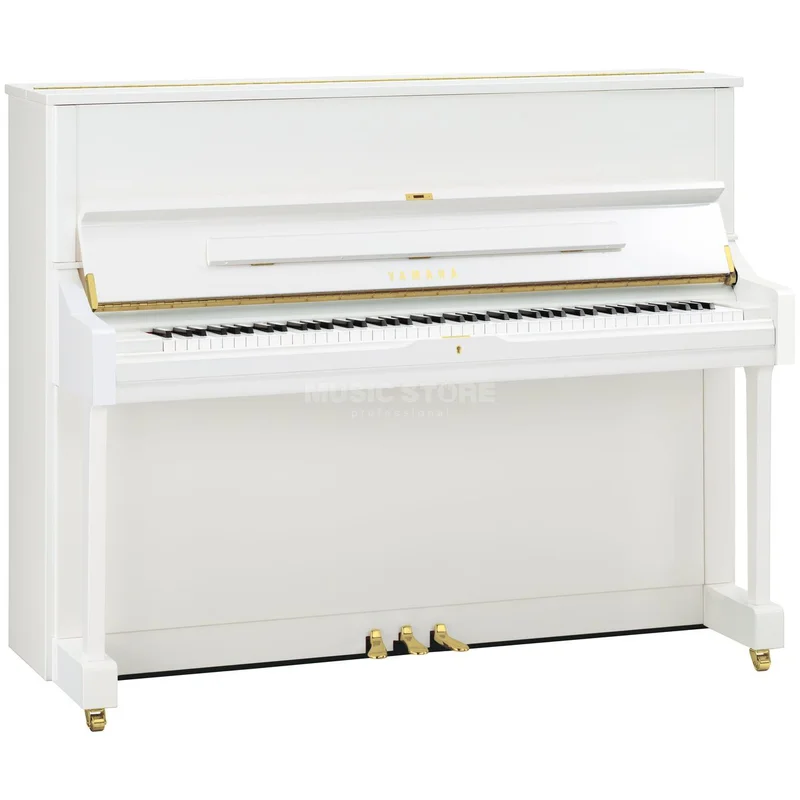 Yamaha U1 SH PWH 121 cm incl. Mute Switch
