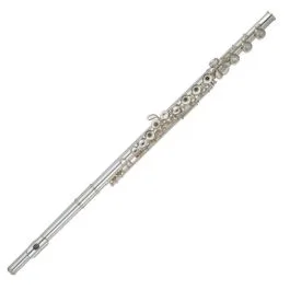 Yamaha YFL372H Flauto traverso fori aperti non in linea Mi snodato testata in argento trombino discendente al Si
