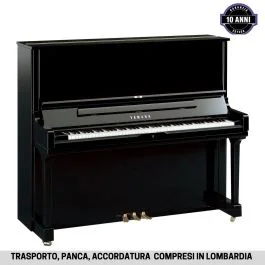 Yamaha YUS3S nero lucido altezza cm.131