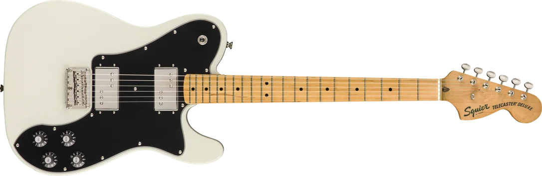 SQUIER BY FENDER CV 70S DLX CHITARRA ELETTRICA TELECASTER OLYMPIC WHITE