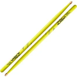 Bacchette Zildjian Z5AACDGY-5A Acorn Neon Yellow Punta Legno