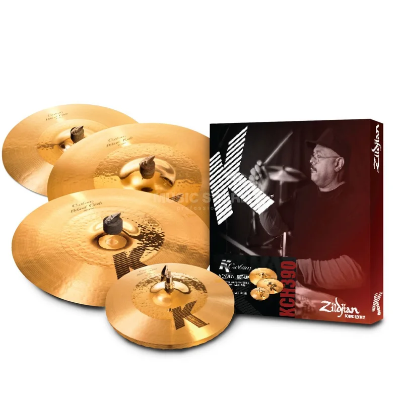 Zildjian K’ Custom Set K1250 Hybrid, 14,25″ HH, 16″& 18″ CR, 20″ R